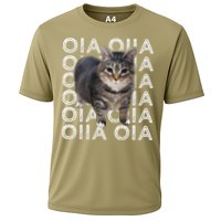 Oia Cat Meme I Wake Up Engage In Tomfoolery Oiia Cat Spinnin Performance Shirt