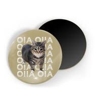 Oia Cat Meme I Wake Up Engage In Tomfoolery Oiia Cat Spinnin Magnet
