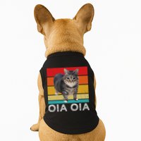 Oia Cat Meme I Wake Up Engage In Tomfoolery Oiia Cat Spinnin Doggie Tank