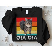 Oia Cat Meme I Wake Up Engage In Tomfoolery Oiia Cat Spinnin Sweatshirt
