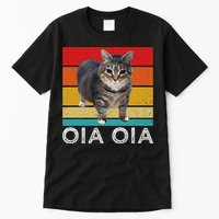 Oia Cat Meme I Wake Up Engage In Tomfoolery Oiia Cat Spinnin Tall T-Shirt