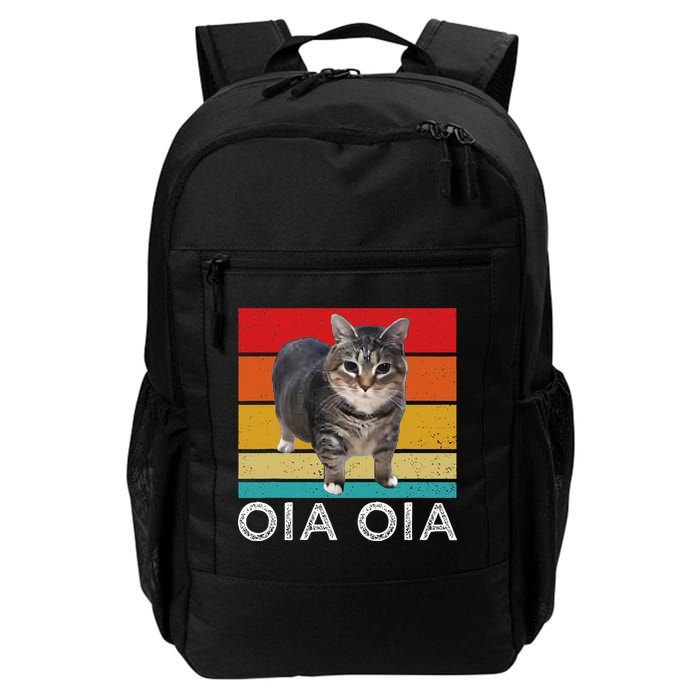 Oia Cat Meme I Wake Up Engage In Tomfoolery Oiia Cat Spinnin Backpack