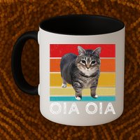 Oia Cat Meme I Wake Up Engage In Tomfoolery Oiia Cat Spinnin Mug