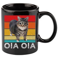 Oia Cat Meme I Wake Up Engage In Tomfoolery Oiia Cat Spinnin 11oz C Handle Ceramic Mug