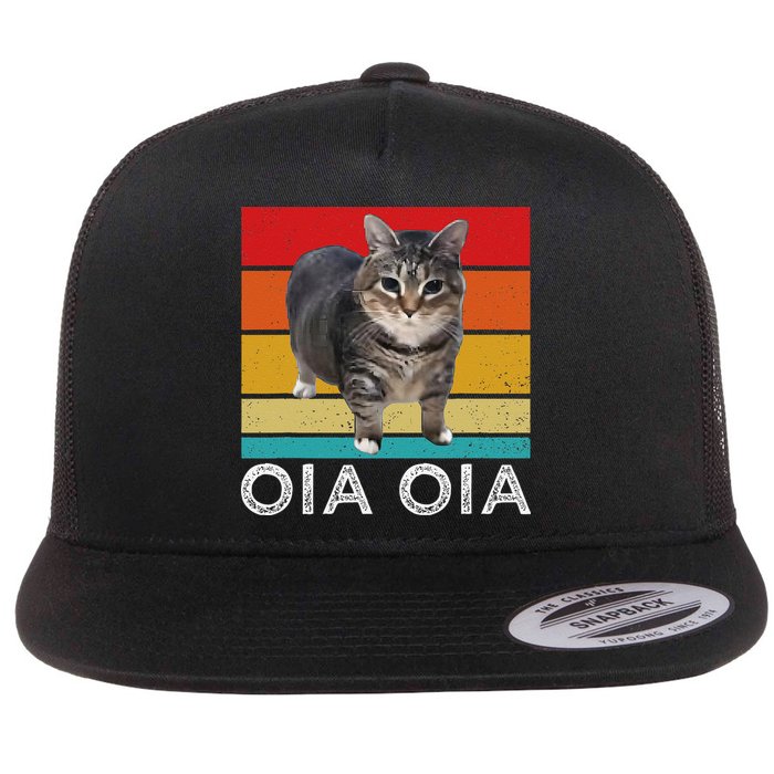 Oia Cat Meme I Wake Up Engage In Tomfoolery Oiia Cat Spinnin Flatbill Hat