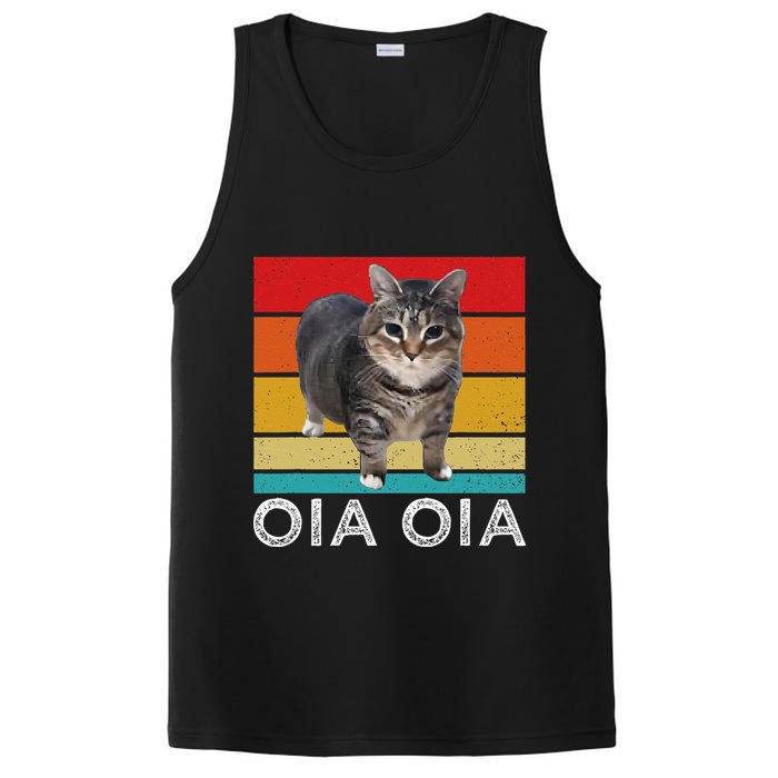 Oia Cat Meme I Wake Up Engage In Tomfoolery Oiia Cat Spinnin PosiCharge Competitor Tank