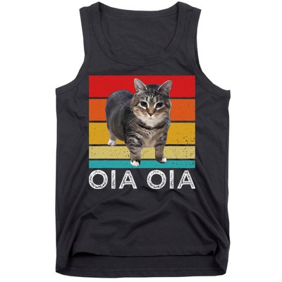 Oia Cat Meme I Wake Up Engage In Tomfoolery Oiia Cat Spinnin Tank Top