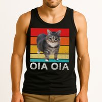 Oia Cat Meme I Wake Up Engage In Tomfoolery Oiia Cat Spinnin Tank Top