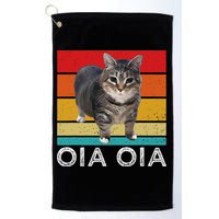 Oia Cat Meme I Wake Up Engage In Tomfoolery Oiia Cat Spinnin Golf Towel