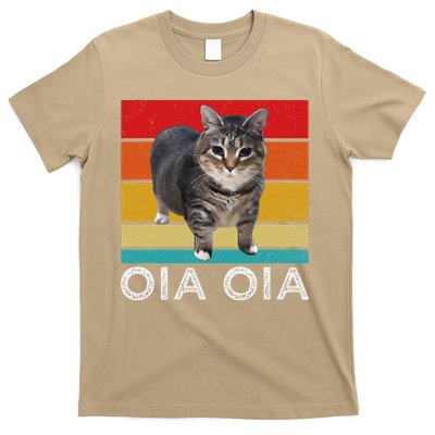 Oia Cat Meme I Wake Up Engage In Tomfoolery Oiia Cat Spinnin T-Shirt