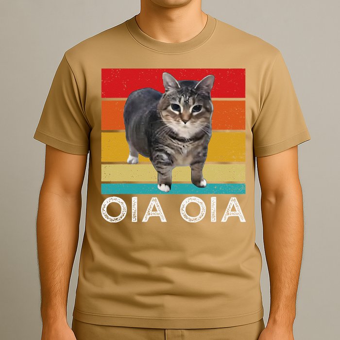 Oia Cat Meme I Wake Up Engage In Tomfoolery Oiia Cat Spinnin T-Shirt