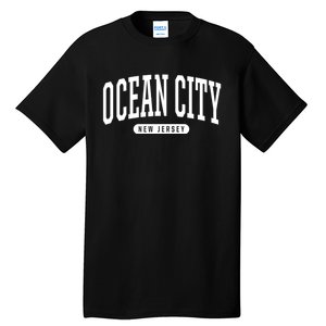 Ocean City New Jersey College Style Ocean City New Jersey Souvenir Tall T-Shirt