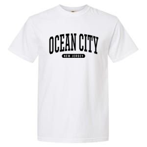 Ocean City New Jersey College Style Ocean City New Jersey Souvenir Garment-Dyed Heavyweight T-Shirt