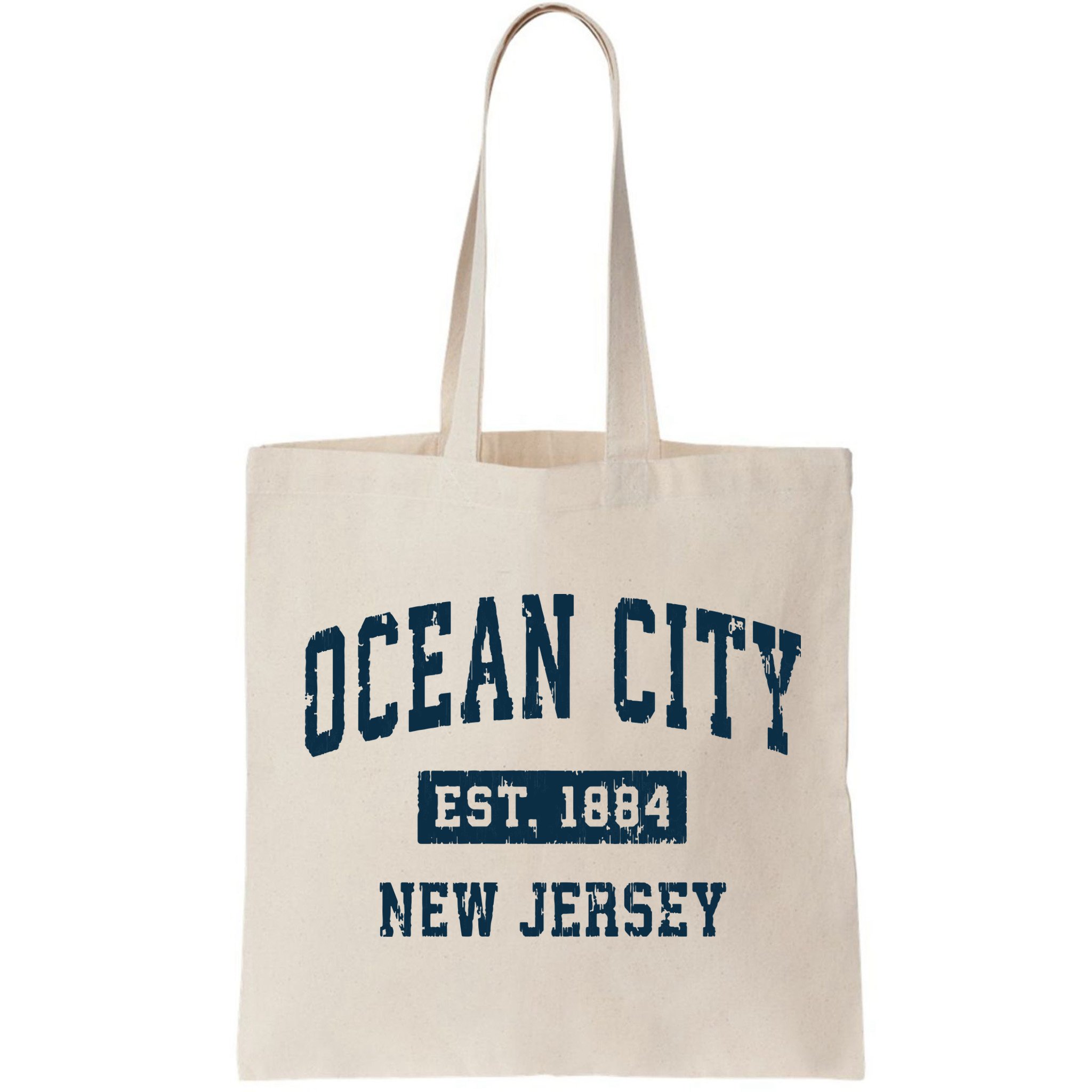 Ocean City New Jersey Nj Vintage Sports Design Print Bag
