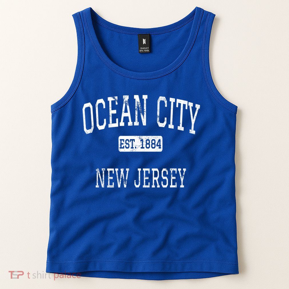 Ocean City New Jersey NJ Vintage Tank Top