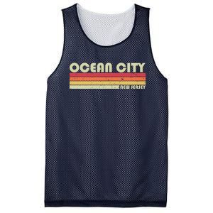 Ocean City Nj New Jersey Funny City Home Roots Gift Retro Great Gift Mesh Reversible Basketball Jersey Tank