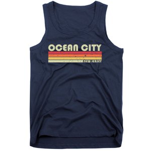 Ocean City Nj New Jersey Funny City Home Roots Gift Retro Great Gift Tank Top