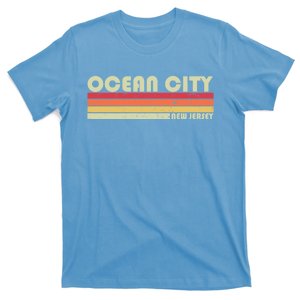 Ocean City Nj New Jersey Funny City Home Roots Gift Retro Great Gift T-Shirt