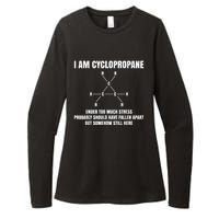 Organic Chemistry Nerd Cyclopropane Stress Joke Womens CVC Long Sleeve Shirt