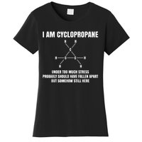 Organic Chemistry Nerd Cyclopropane Stress Joke Women's T-Shirt