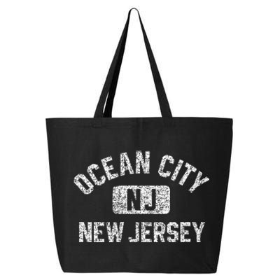 Ocean City Nj New Jersey Gym 25L Jumbo Tote