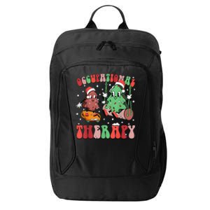 Ot Christmas Occupational Therapy Therapist Ot Ota Xmas City Backpack