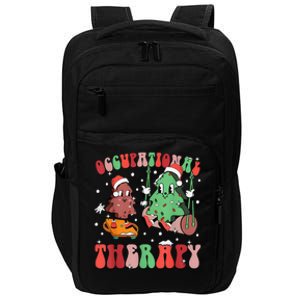 Ot Christmas Occupational Therapy Therapist Ot Ota Xmas Impact Tech Backpack