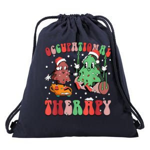 Ot Christmas Occupational Therapy Therapist Ot Ota Xmas Drawstring Bag