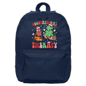 Ot Christmas Occupational Therapy Therapist Ot Ota Xmas 16 in Basic Backpack