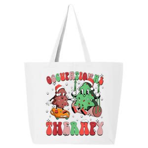 Ot Christmas Occupational Therapy Therapist Ot Ota Xmas 25L Jumbo Tote