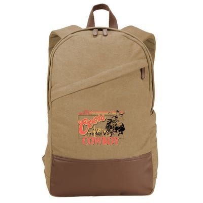 Original Cowboy Cotton Canvas Backpack