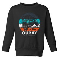 Ouray Colorado4x4 Offroad Trail Vehicle Outdoor Adventure Toddler Sweatshirt