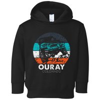 Ouray Colorado4x4 Offroad Trail Vehicle Outdoor Adventure Toddler Hoodie