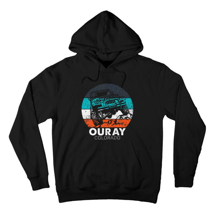 Ouray Colorado4x4 Offroad Trail Vehicle Outdoor Adventure Tall Hoodie