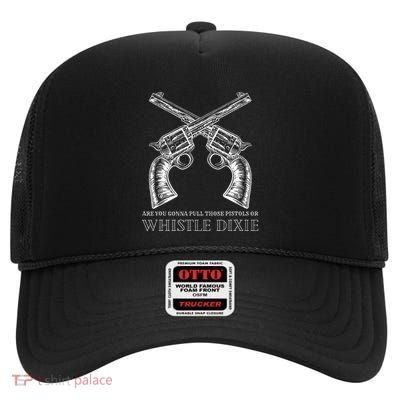 Outlaw Cowboy High Crown Mesh Back Trucker Hat