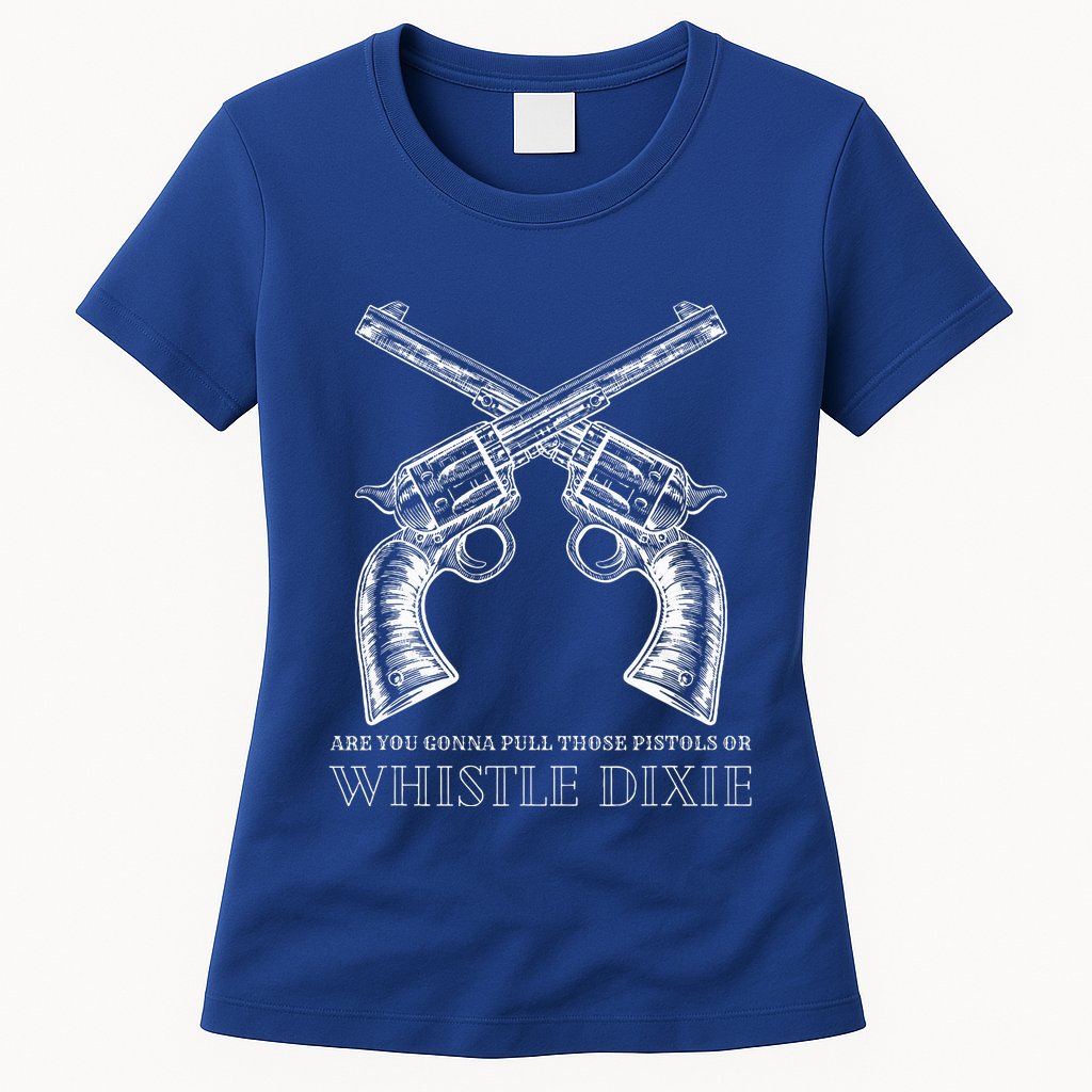 Outlaw Cowboy Womens T-Shirt