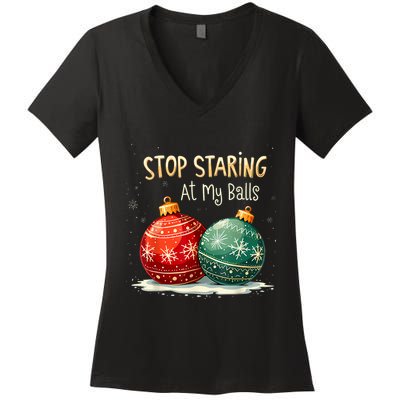 Ornament Christmas Women's V-Neck T-Shirt