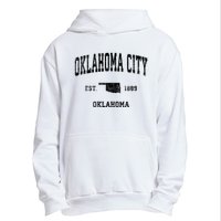 Oklahoma City Oklahoma Ok Vintage Established Sports Design Urban Pullover Hoodie