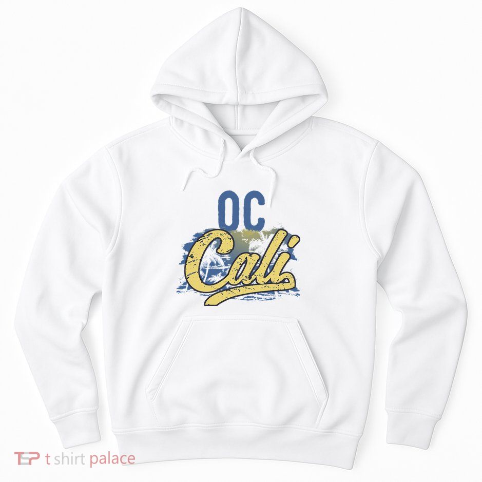 Oc Cali Orange County California Beach Sun Surf Hoodie