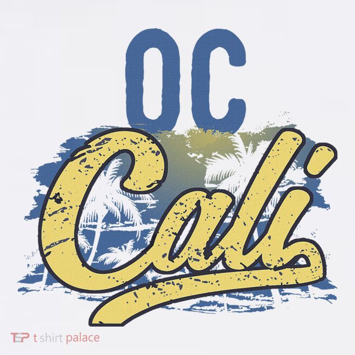 Oc Cali Orange County California Beach Sun Surf T-Shirt