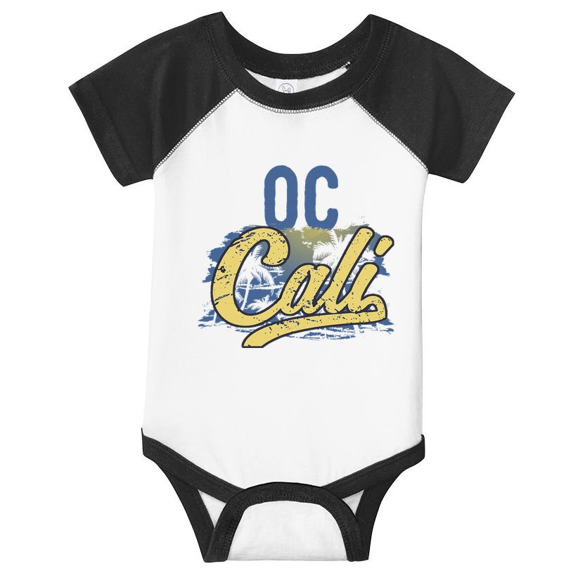 Oc Cali Orange County California Beach Sun Surf Infant Baby Jersey Bodysuit