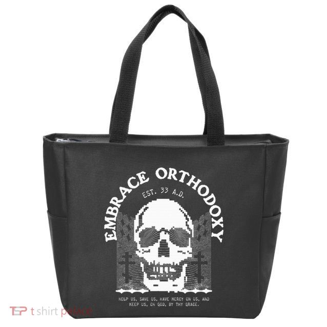 Orthodox Christian Zip Tote Bag