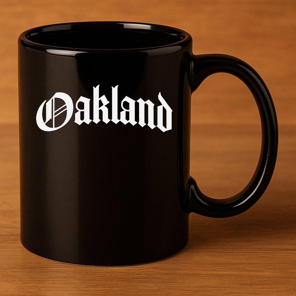 Oakland California 11oz C Handle Ceramic Mug