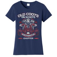 Old Coots On Scoots Biker Motorcycles Retirement Funny Women's T-Shirt