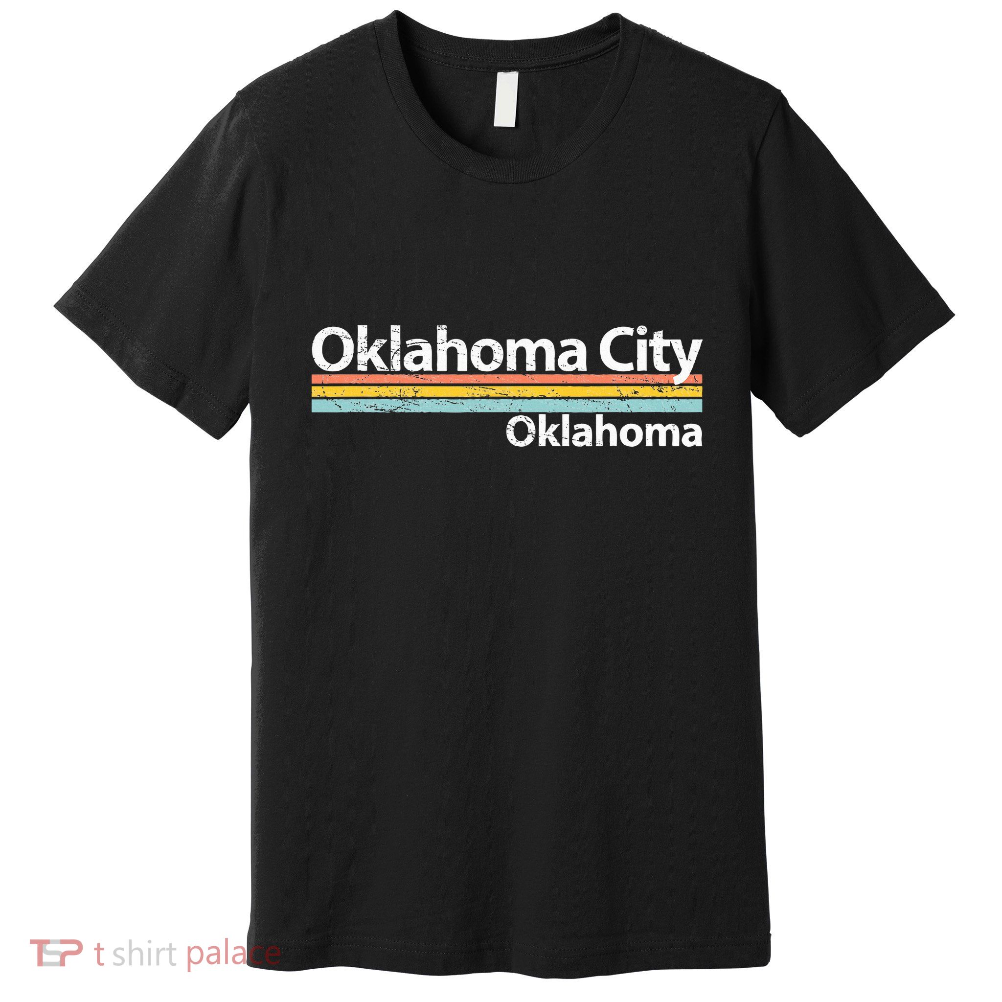Oklahoma City Oklahoma Worn Premium T-Shirt