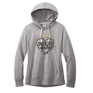 Oncology Crew Oncology Nurse Gift Women's Fleece Hoodie