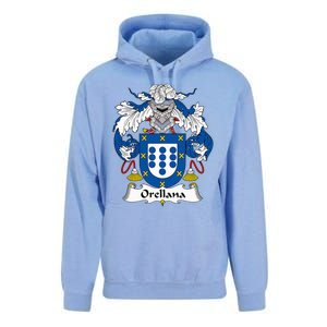 Orellana Coat Of Arms Family Crest Unisex Surf Hoodie