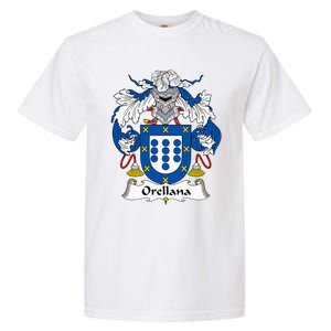 Orellana Coat Of Arms Family Crest Garment-Dyed Heavyweight T-Shirt