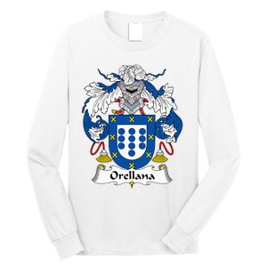 Orellana Coat Of Arms Family Crest Long Sleeve Shirt