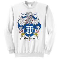 Orellana Coat Of Arms Family Crest Sweatshirt